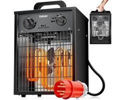 Elektrische Kachel - Ventilatorkachel Bouwkachel - Ruimte Verwarmen - PTC Keramische Elementen - 5…