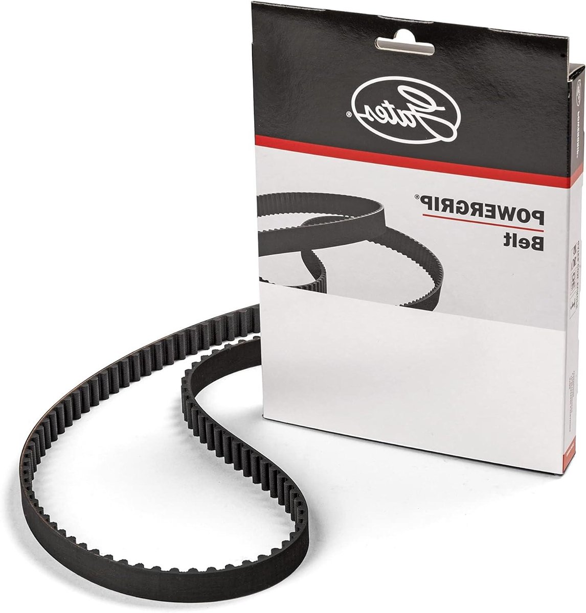 Distributieriem - Tandriem - Motoronderhoud - Nieuw - 26.1 x 30 x 19.1 cm - Zwart