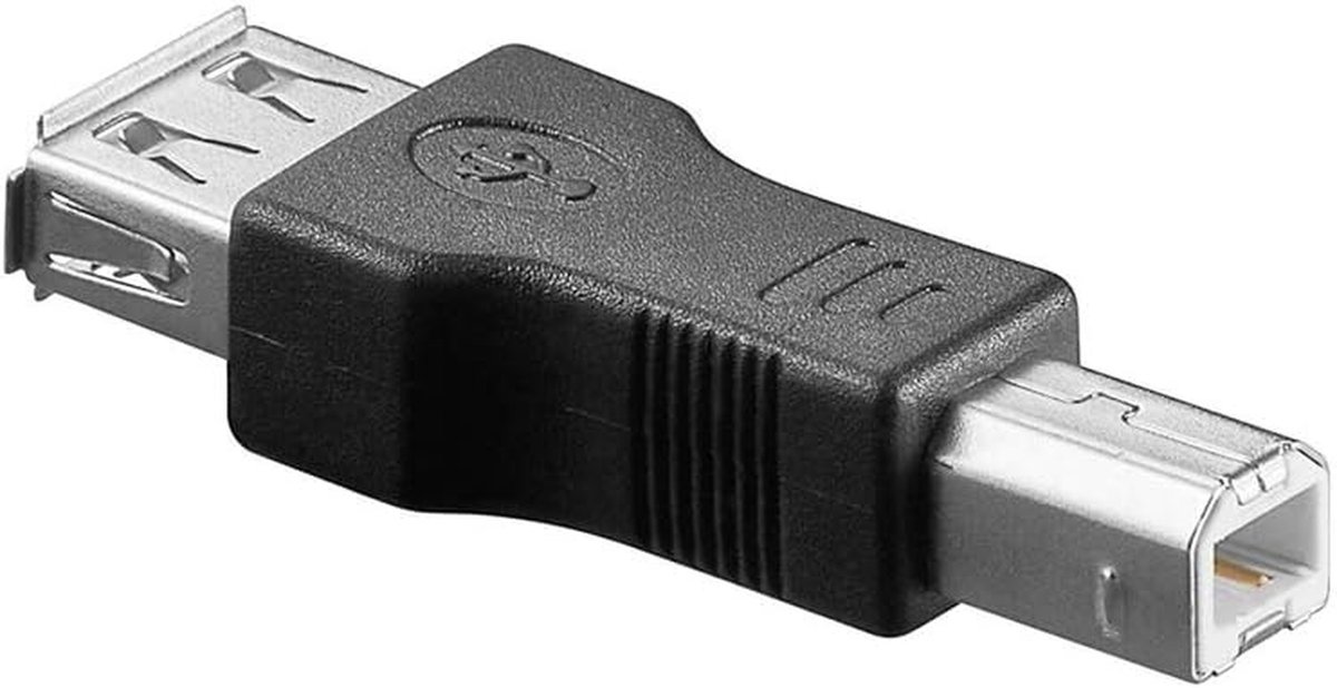USB Adapter - Converter Kabel - Verbind Apparaten - Hi-Speed USB 2.0 - 1 Stuk - Zwart