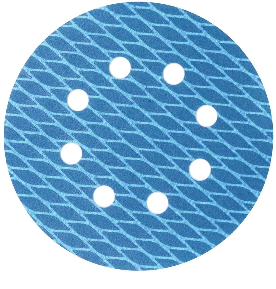 Klittenband Schuurschijven - Schuurpapier Set - Metaal Polijsten - Diamant Anti-Blocking - 180mm 15 Stuks - Blauw
