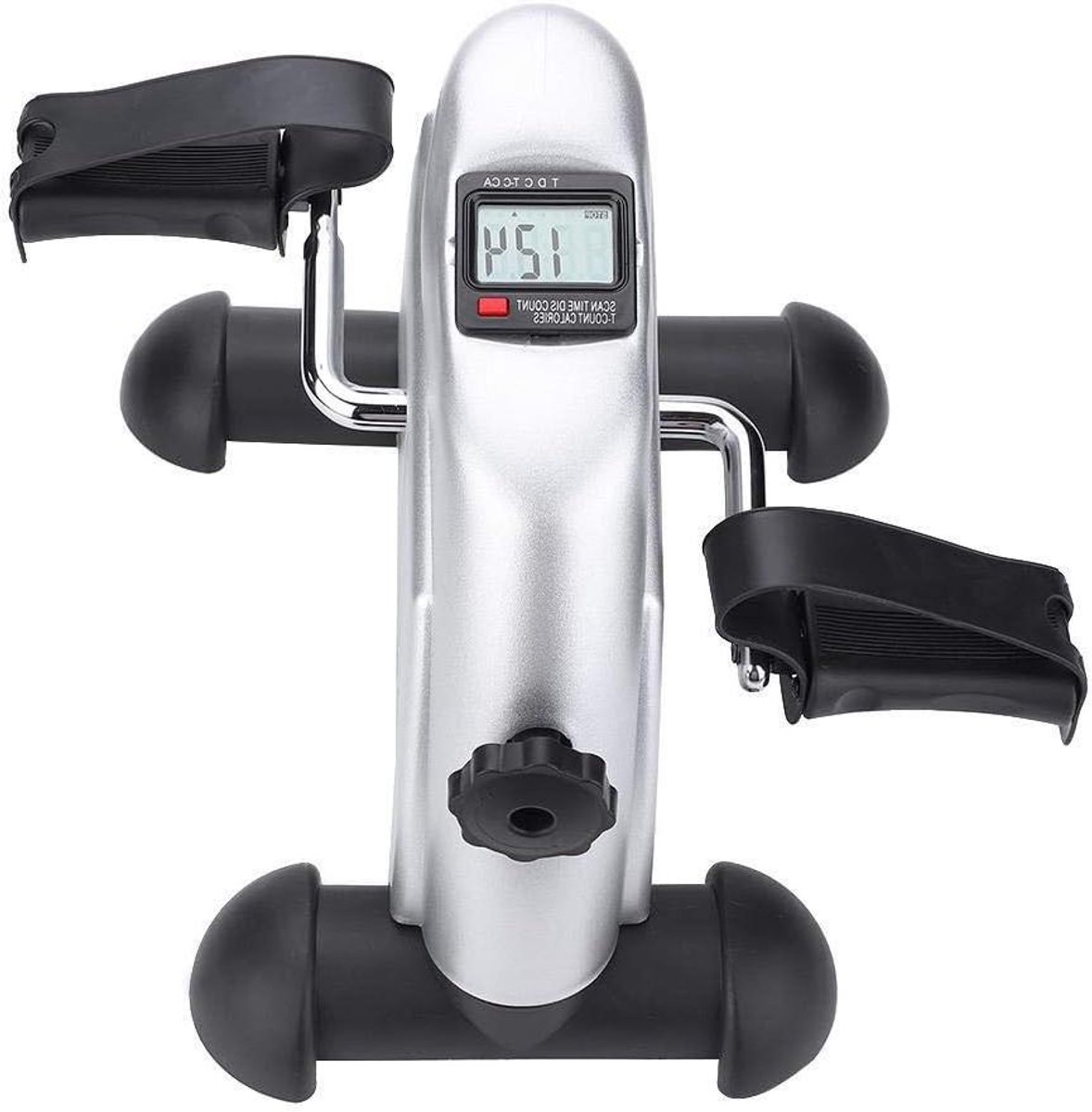 Pedaaltrainer Zittende Fiets - Mini Hometrainer Been Trainer - Lichaamsbeweging Thuis - Met LCD Monitor