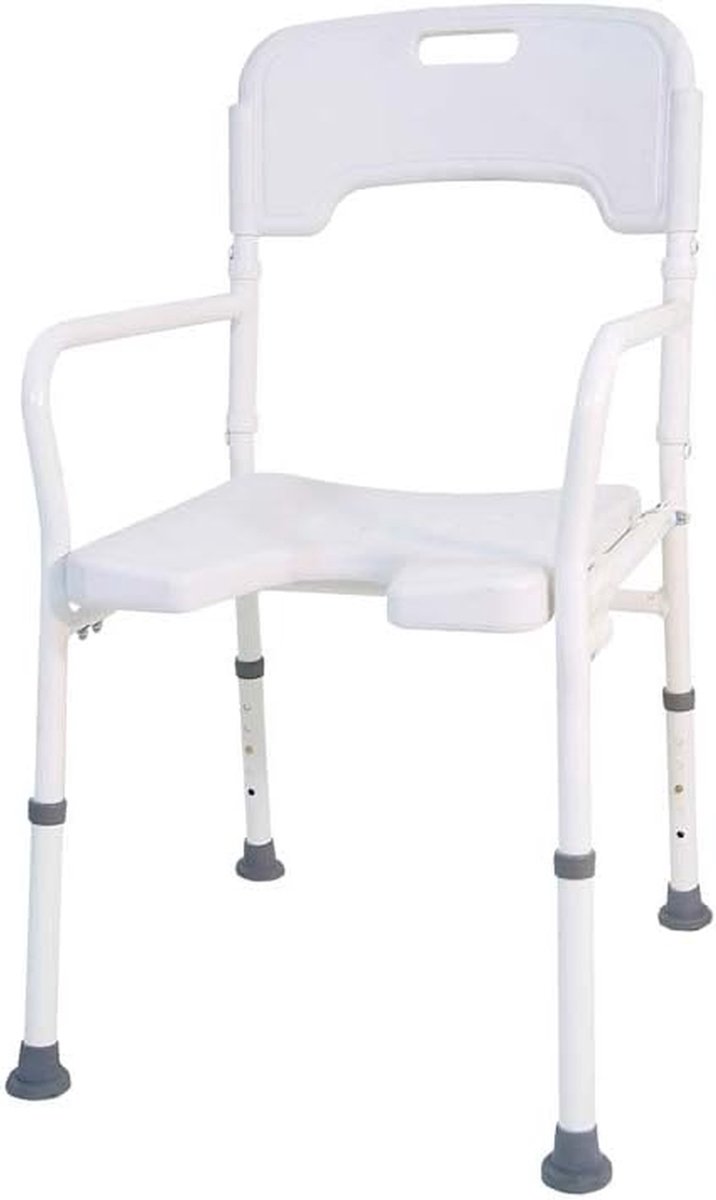 Douchestoel - Badkamerstoel - Veilig Douchen - Inklapbaar - 130 kg - Wit
