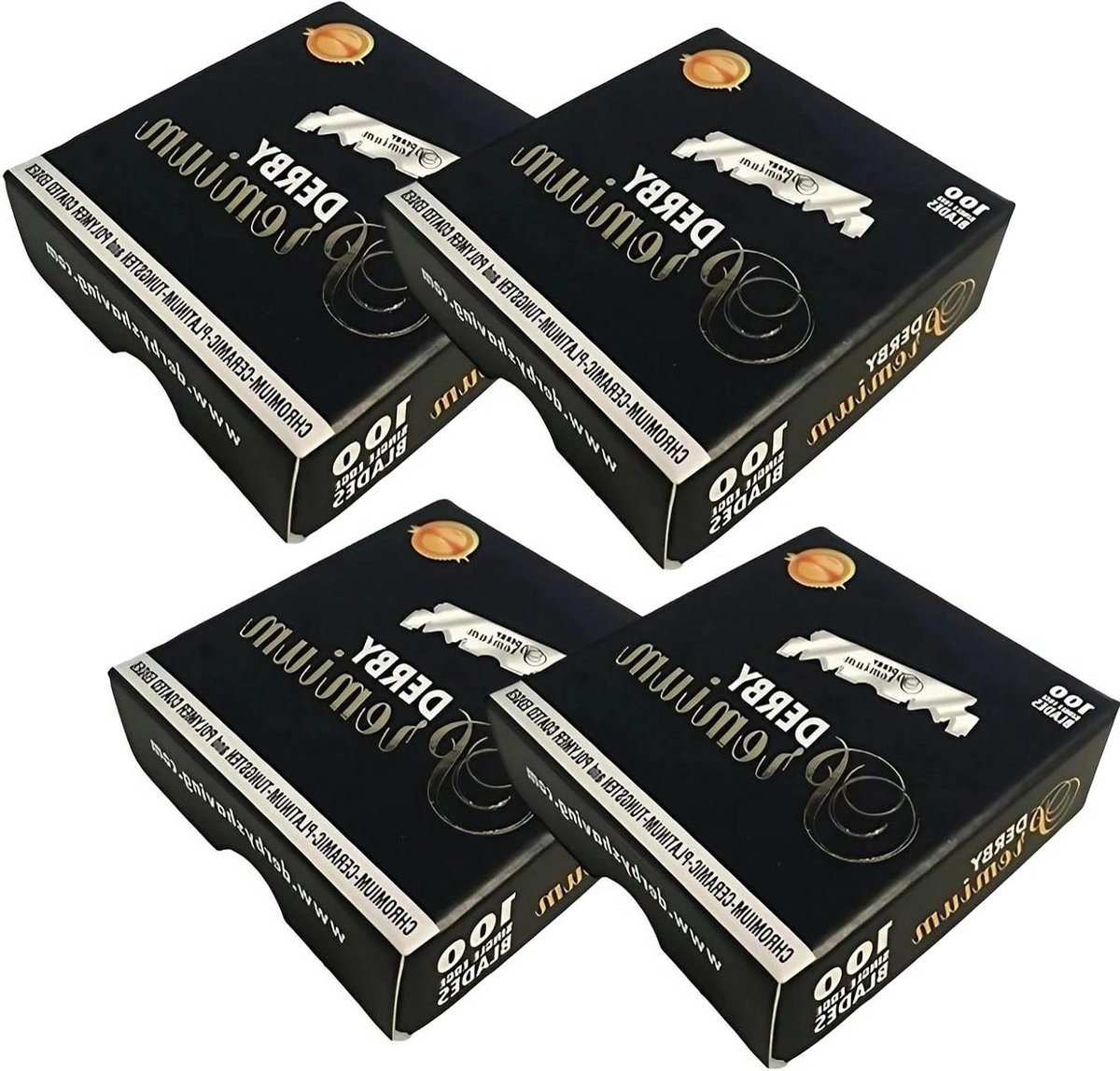 Scheermesjes - Enkelzijdig - Glad Scheren - Premium Kwaliteit - 400 Stuks - Zilver