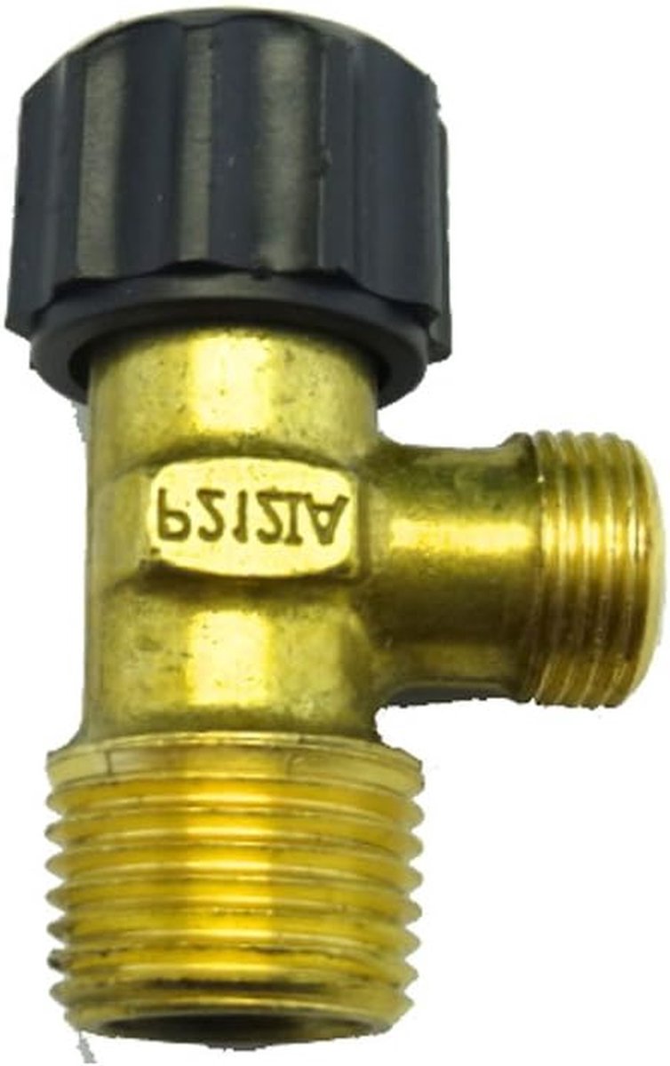 Hoekstopkraan - Waterstop Klep - Waterleiding Aansluiten - Eenvoudige Bediening - 15 cm - Zwart