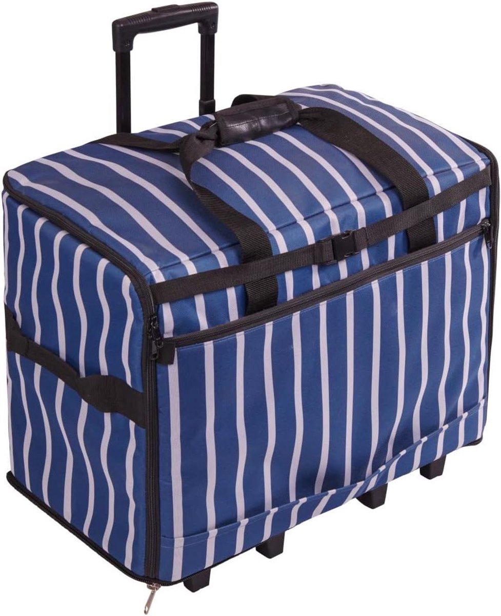Naaimachine Trolley Tas - Reistas Naaimachine - Naaimachine Vervoeren - Gepolsterde Wanden - 63 x 43 x 30 cm