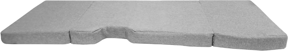 Vouwmatras Camper - Extra Bed - Reizen Comfortabel - Op Maat Gemaakt - 152 x 65 cm - Grijs