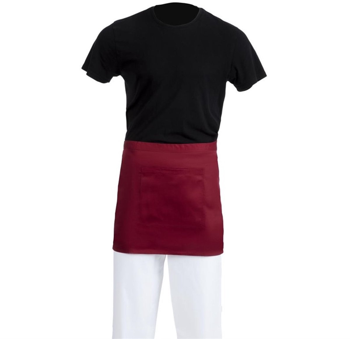Whites korte sloof bordeaux