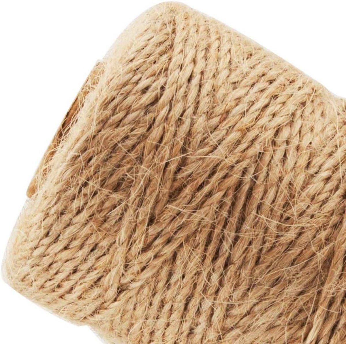 Jute Touw - Hennep Touw - Cadeauverpakking - Natuurlijke Vezels - 3 mm x 100 m - Bruin