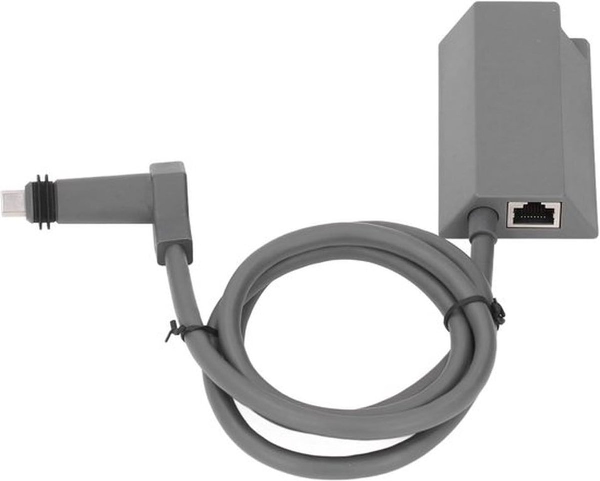 Ethernet-adapter voor Satellietinternet V2, Dishy Kabeladapter Naar RJ45 Connect PoE-injector, Ruimtebesparend, Werk voor Dishy V2 Internetkit