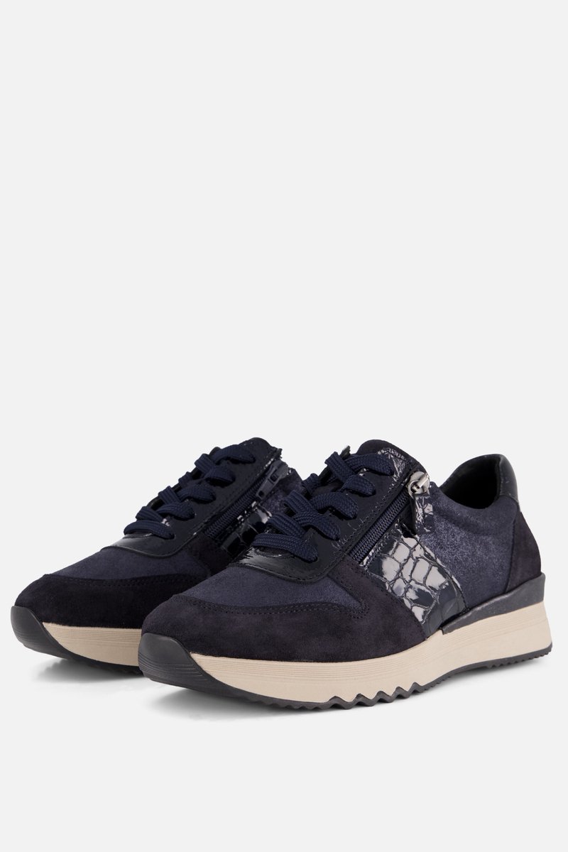 Feyn Sneakers blauw Suede - Maat 38