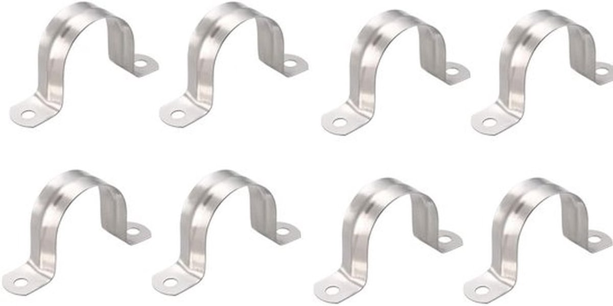 Pijpclip 40mm - U-beugel - Slangklem - Buisklemmen - Corrosiebestendig - Duurzaam materiaal - Buisklem