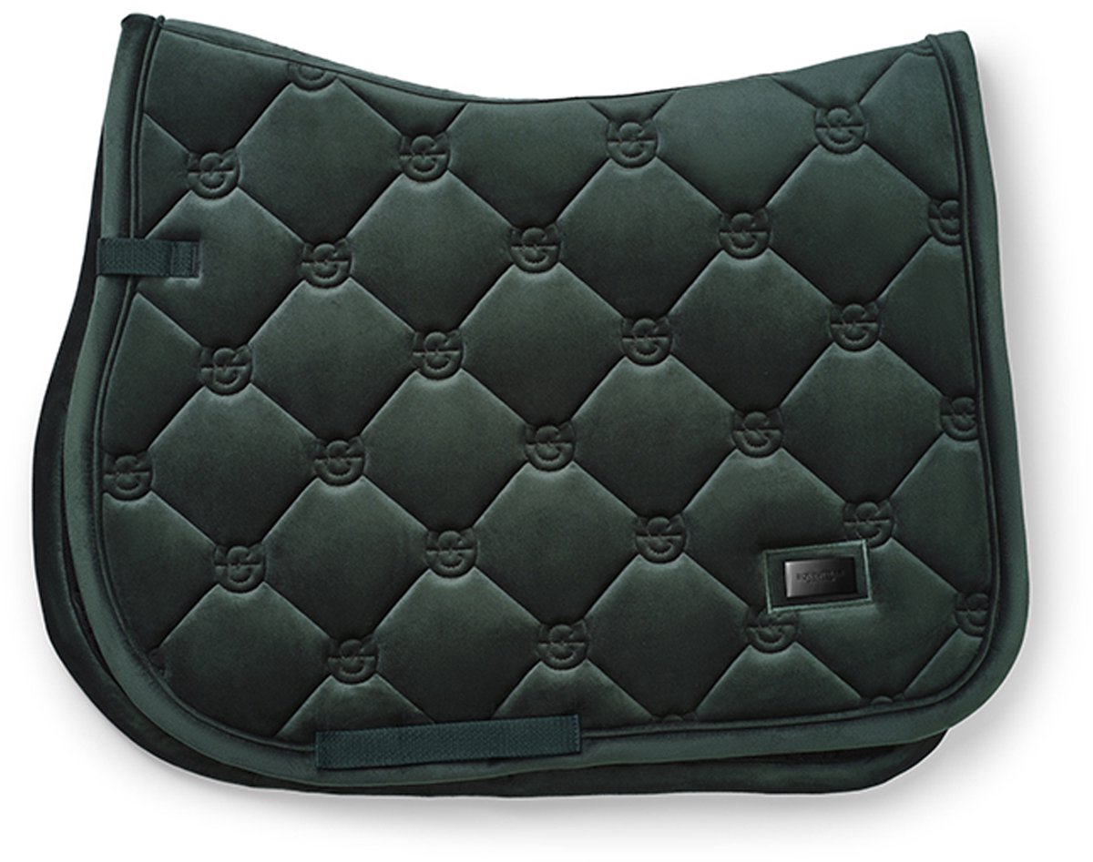 Equestrian Stockholm Zadeldek Equestrian Stockholm Velvet Sycamore Green Springen Donkergroen