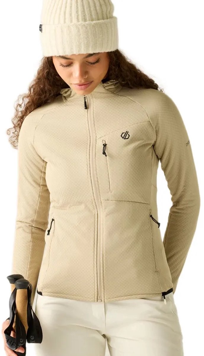 Dare2b Heat Weave Jas Beige 40 Vrouw