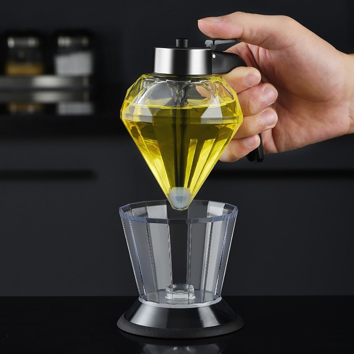 Solidchoice - Drupvrije Honingdispenser van Glas 200 ml