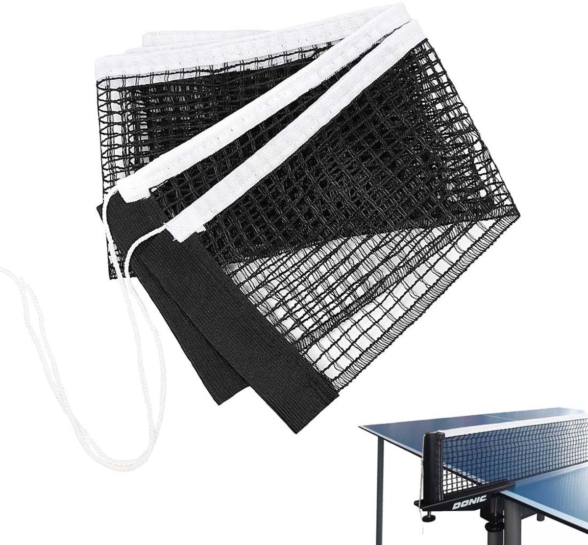 Solidchoice - Tafeltennisnet van Polyester, 180 x 15 cm