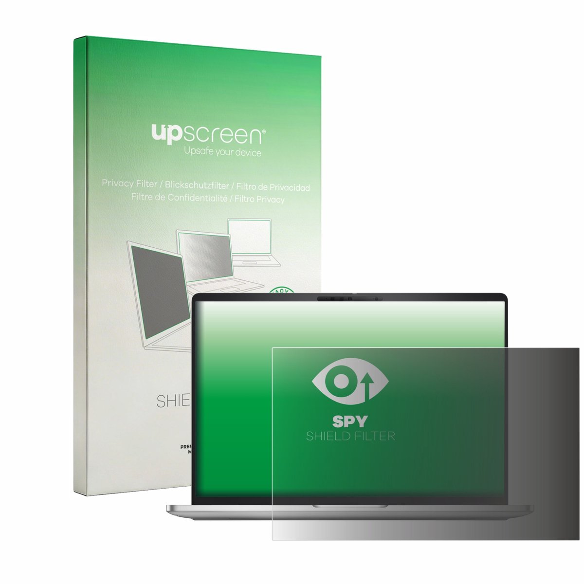 upscreen - privacyscherm voor Dell Pro 16 Plus PB16250 - privacy filter screenfilter Blauwlichtfilter
