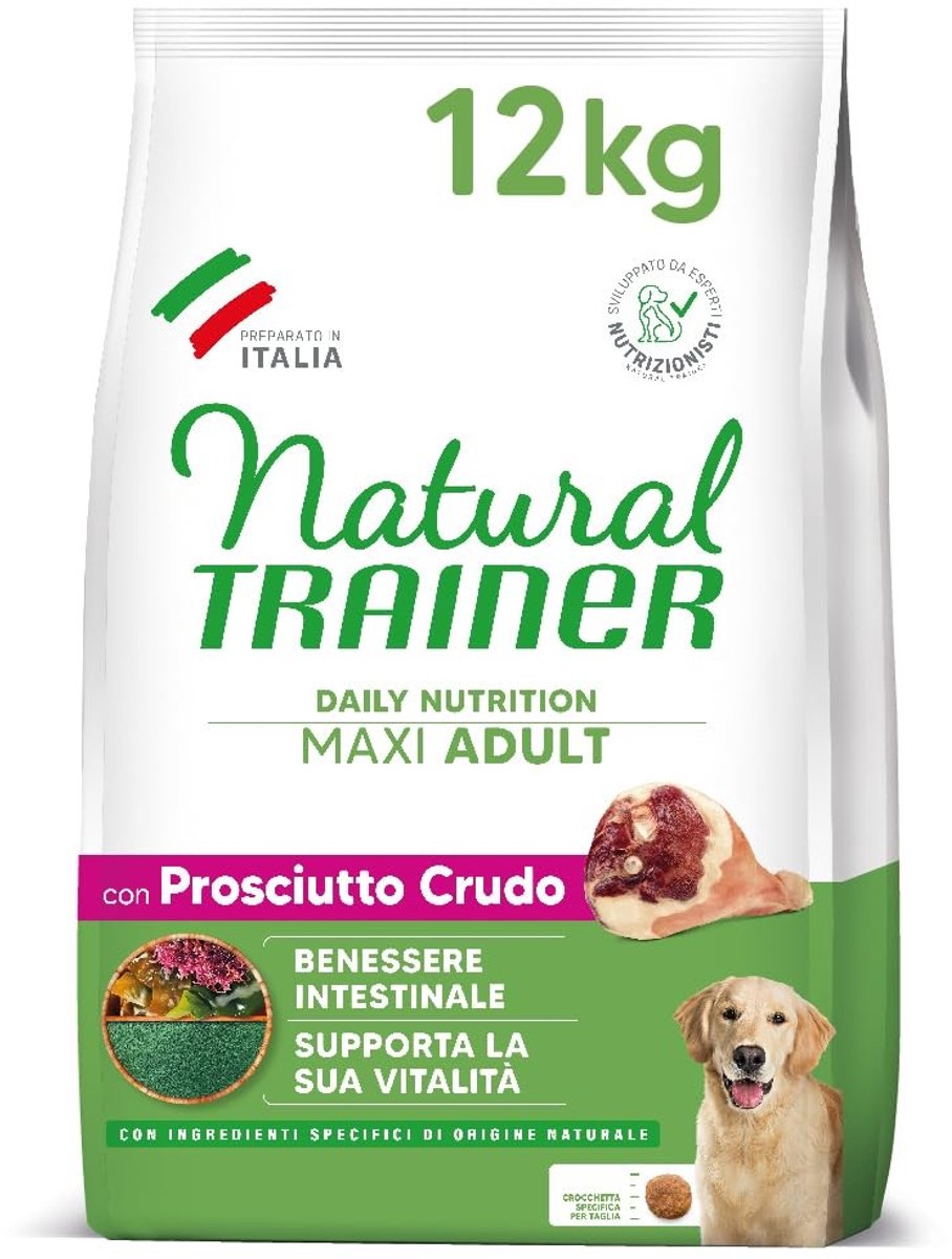 Solidchoice - Droog Hondenvoer voor Grote Honden met Ham - 12 kg