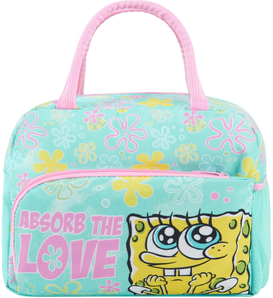 Solidchoice - Meisjes Koeltas met Ritssluiting en Fleshouder, Perfect voor School en Picknick