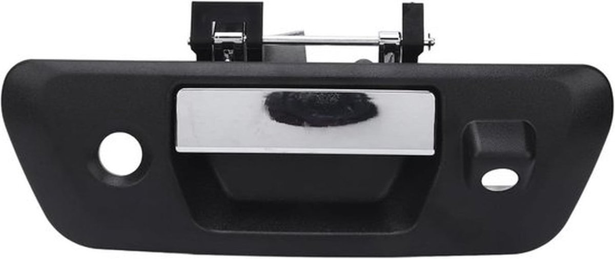 Achterklephandgreep achterdeur met cameraboetsgat voor Navara NP300 - Zwart - 2015-2018 - Reserveonderdeelauto's.