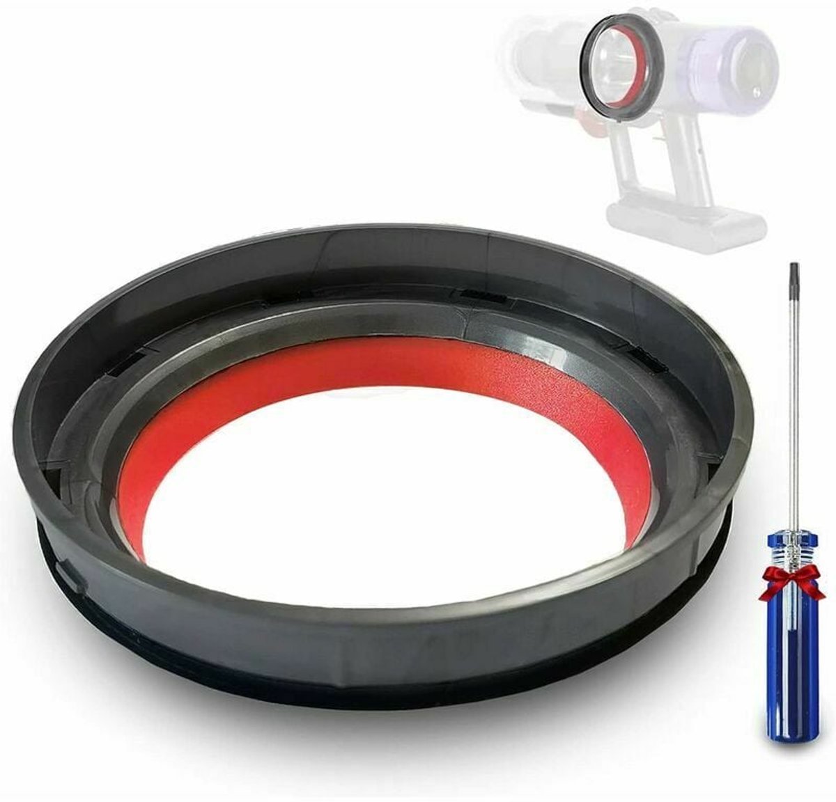Vervangende afdichtingsring voor stofreservoir – geschikt voor Dyson V11-stofzuigers (reserveonderdeel)
