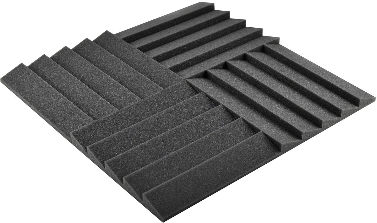 Solidchoice - Geluidsabsorberende Panelen, 30x30x3 cm, Set van 28