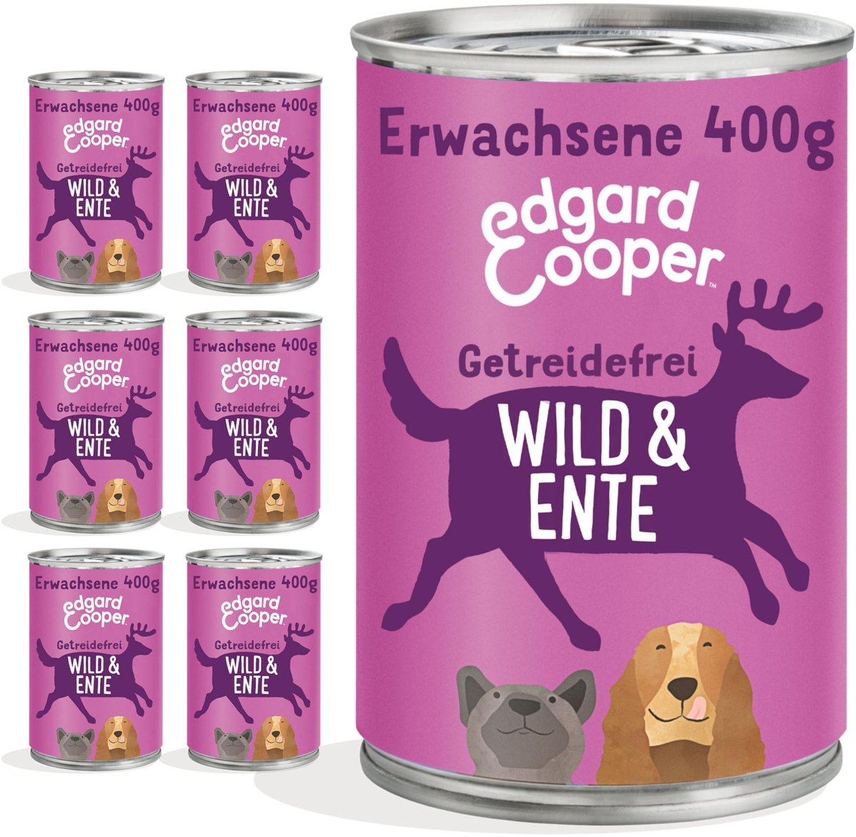 Solidchoice - Nat Hondenvoer met Wild en Eend 400 g