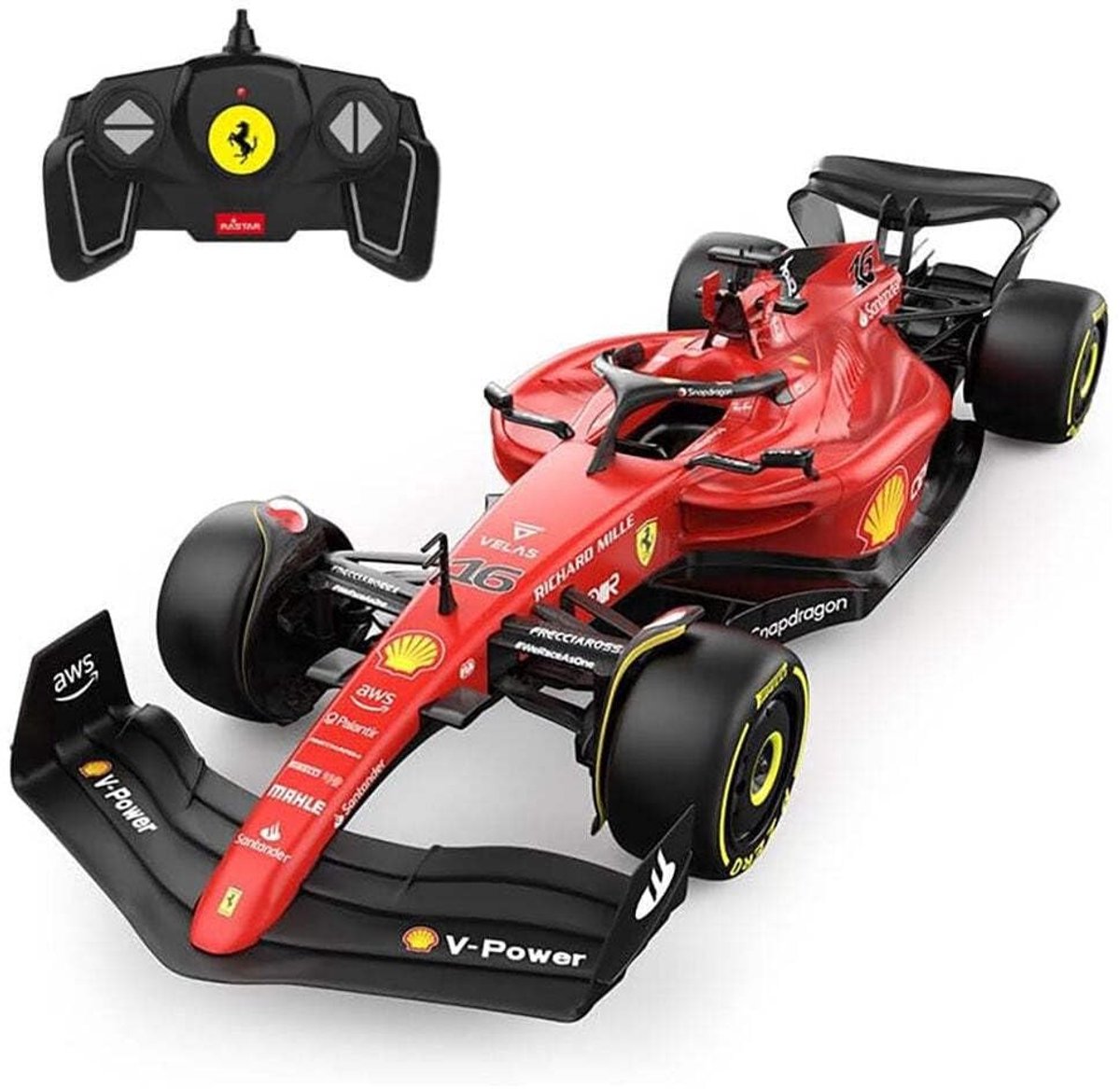 Solidchoice - Ferrari F1-75 Radiografische Auto op 1:18 Schaal
