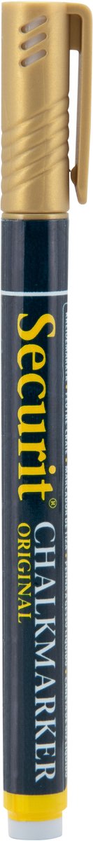 Securit® Original krijtstift met ronde punt in goud