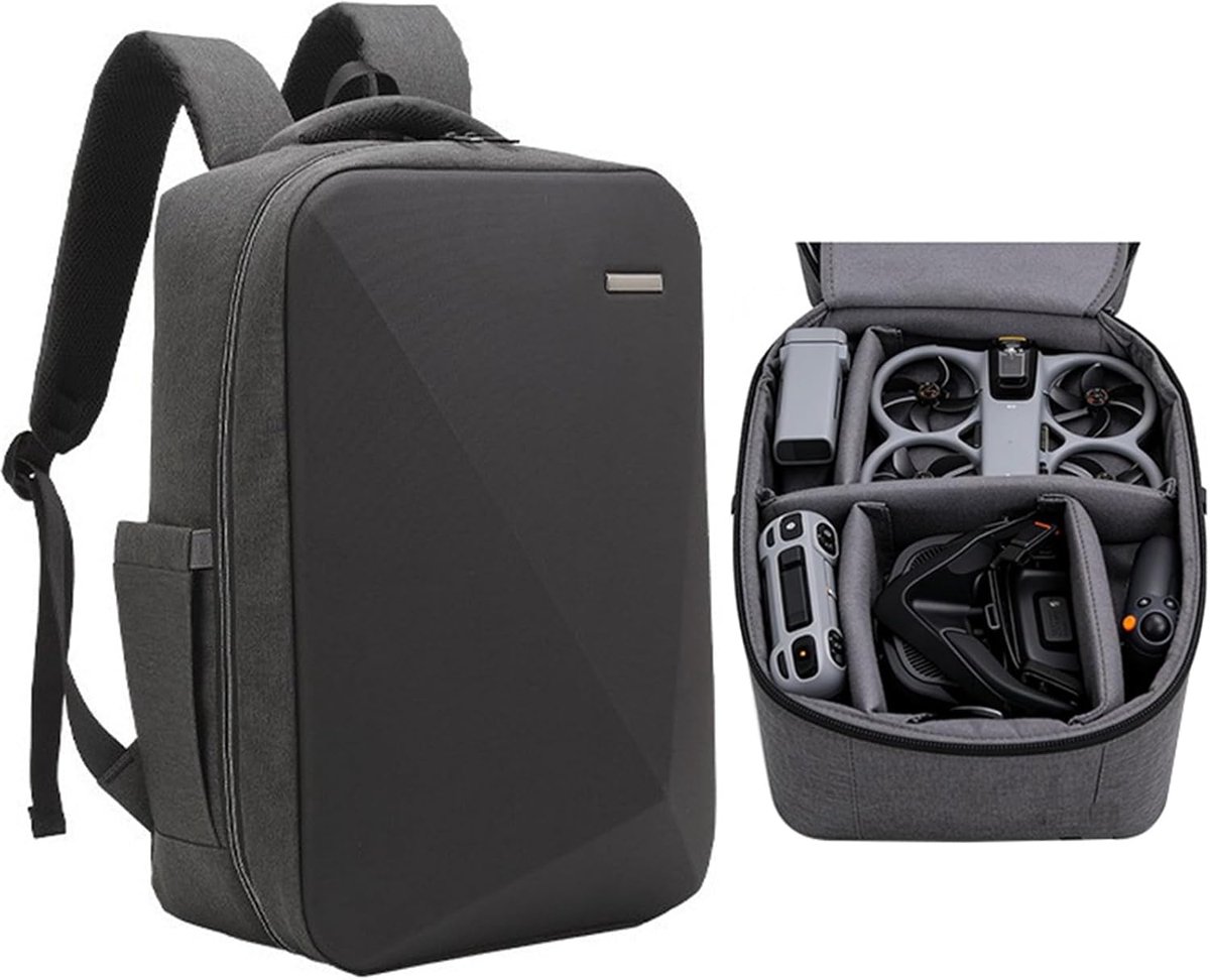 Rugzak voor DJI Avata 360, drone/RC 2/Goggles N3/Goggles 3 Tas Hoes, DIY Draagtas Reistas Opbergtas Accessoires voor - ShopVlot