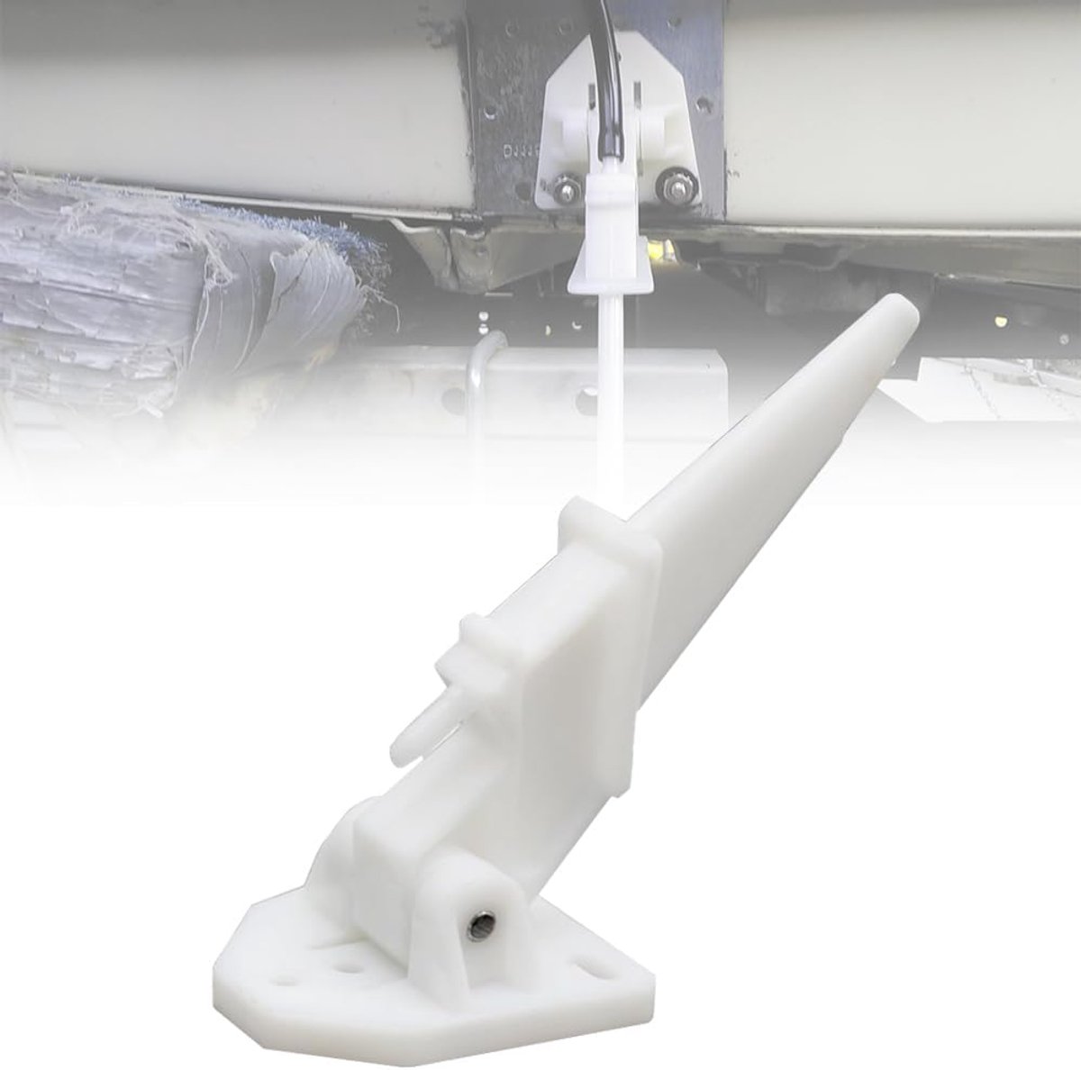 Marine Boat Speedometer Pitot, Universal Speedometer Automatic Kick-up Pitot Tube Assembly up to 80 MPH (without - ShopVlot