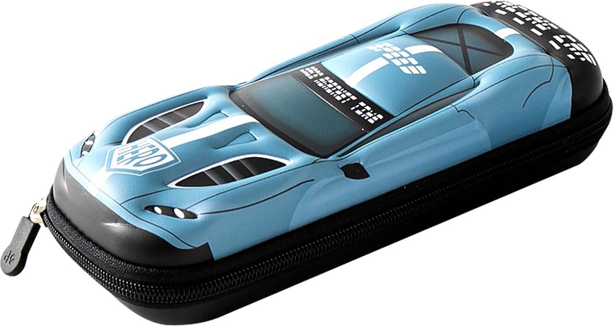 3D Racing Car Etui Groot - Waterdicht EVA - Drie lagen - Ideaal voor school en kantoor - ShopVlot