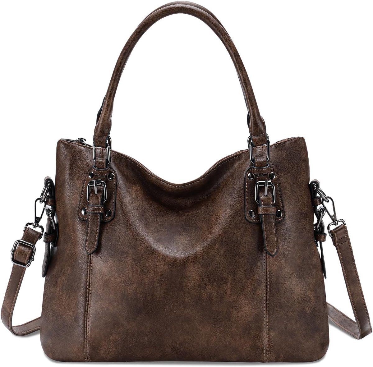Schoudertas voor vrouwen - Blauwe handtas - Ruime shopping bag - Perfect voor dagelijks gebruik - ShopVlot