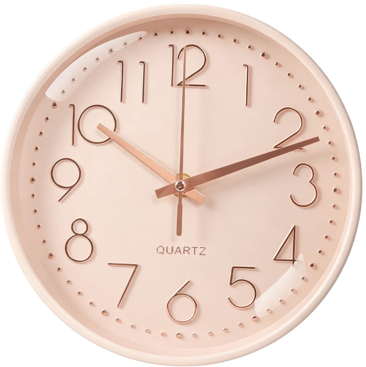 Solidchoice - Stille Digitale Wandklok met Modern Design, 20 cm