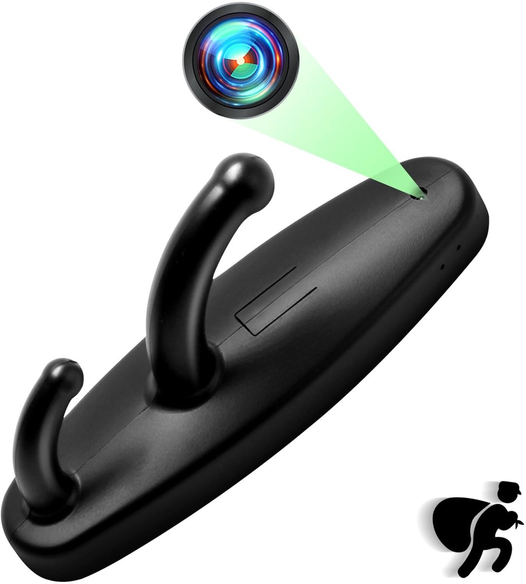 Solidchoice - Mini Spy Camera in Kleerhanger met HD 1080P