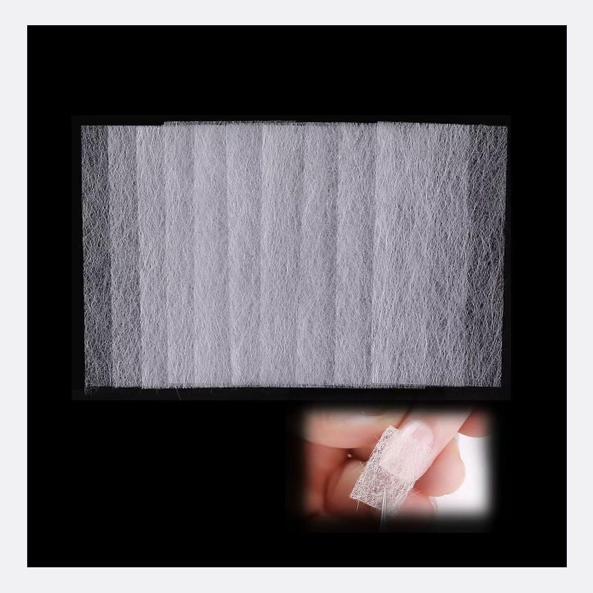Solidchoice - 100 Stuks Fiberglas Nagelrenovatie Kits