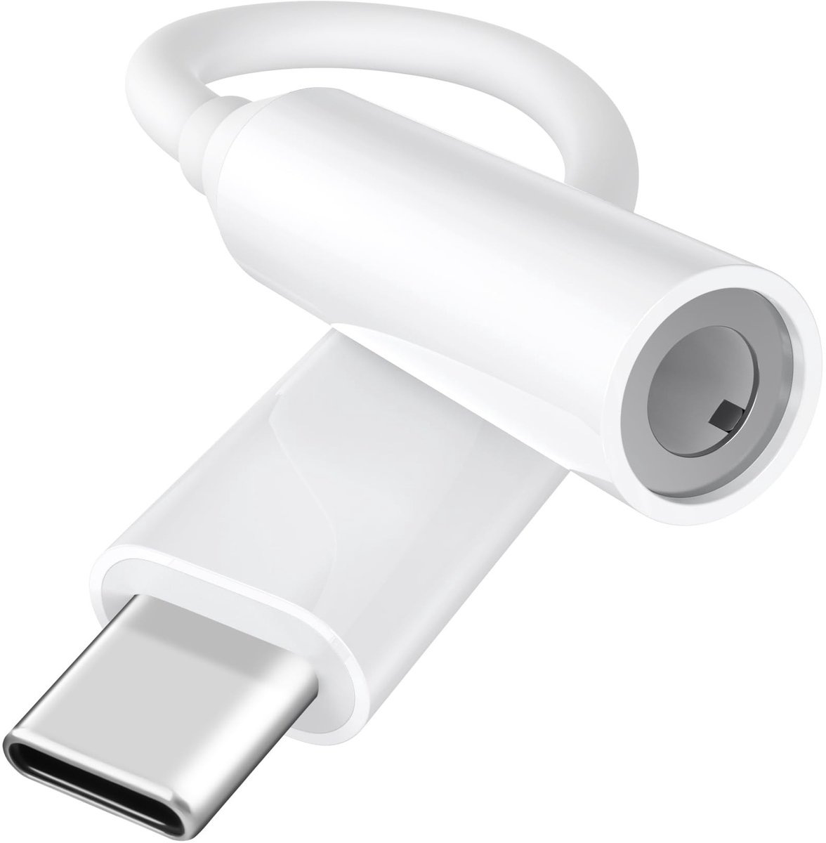 Solidchoice - USB-C naar 3,5 mm Hoofdtelefoon Adapter voor Smartphones en Tablets