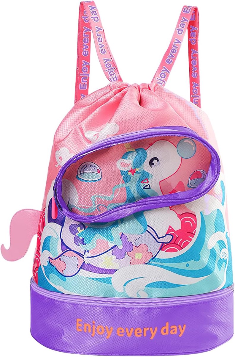 Kinderen Water Rugzak - Met Gescheiden Schoencompartiment - Voor Nat en Droog - Ideaal voor Strand en Zwemmen - ShopVlot