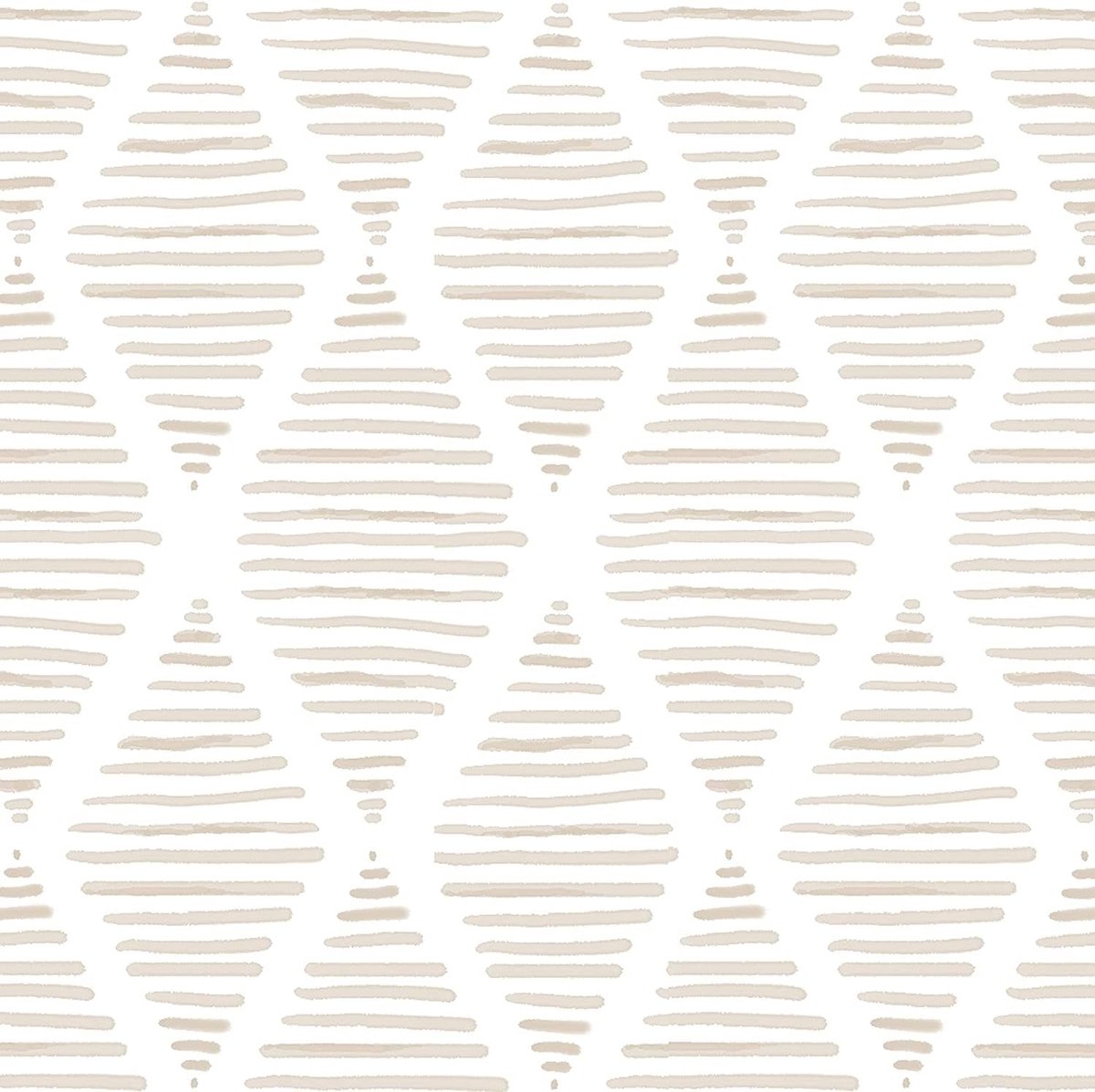 Okydoky Modern Stripes Wallpaper for Peel and Stick - Beige and White Contact Paper, 44 cm x 1000 cm, Geometric - ShopVlot