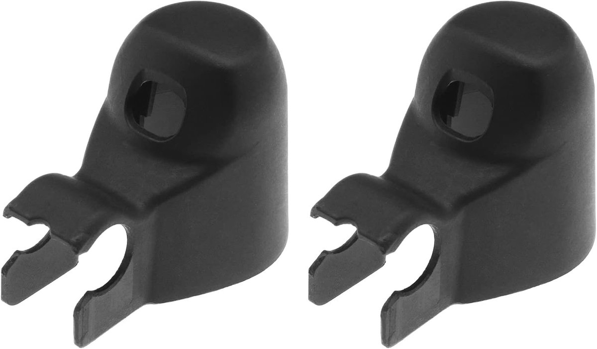 Achterruitenwisserarm covers - plastic zwart - set van 2 - perfecte vervanging voor BMW 1 Serie E81 E87 - ShopVlot