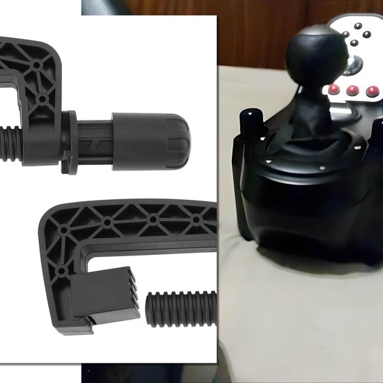 Racestuur bevestigingsklem schroef - C-type ontwerp - Geschikt voor Logitech G25 G27 G29 G920 G923 - ShopVlot van Logitech — afbeelding 3