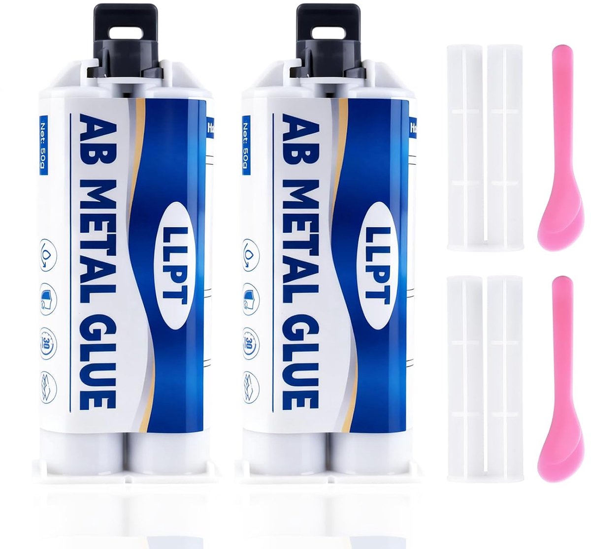 Metaal Lijm 50g - Hoge Sterkte - Waterdicht en Warmtebestendig - Ideaal voor Reparatie van Metalen - ShopVlot