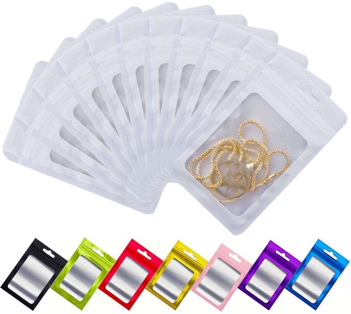 Solidchoice - 100 Stuks Resealable Mylar Zipper Bags voor Voedsel