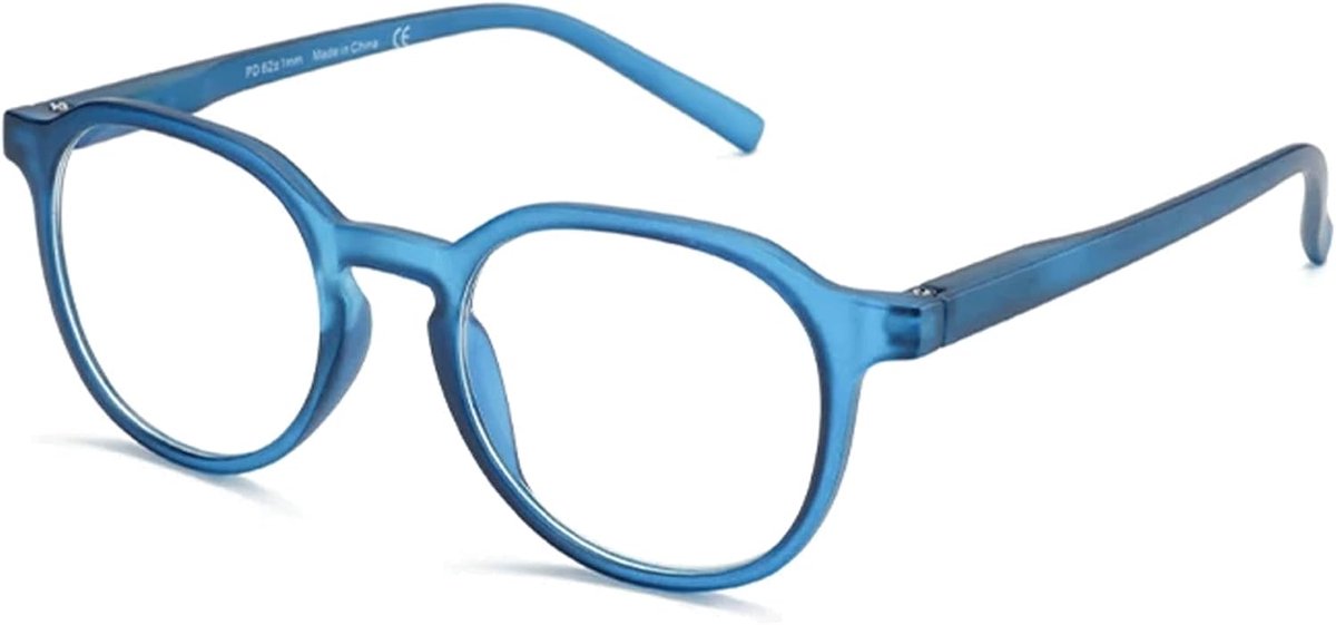 Blauw lichtbril ronde frame - anti-glare sportbril - beschermt ogen - ideaal voor computergebruik - ShopVlot