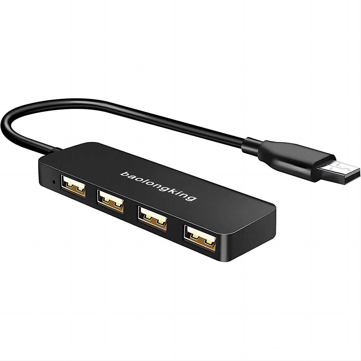 Solidchoice - USB Hub met 4 Ultra Dunne Poorten