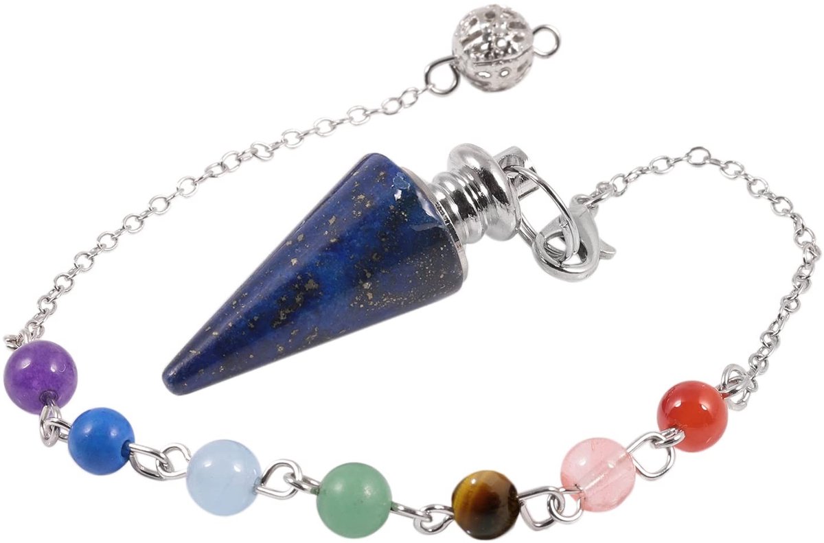 Solidchoice - Chakra Pendel voor Healing en Meditatie met Natuurlijke Steen