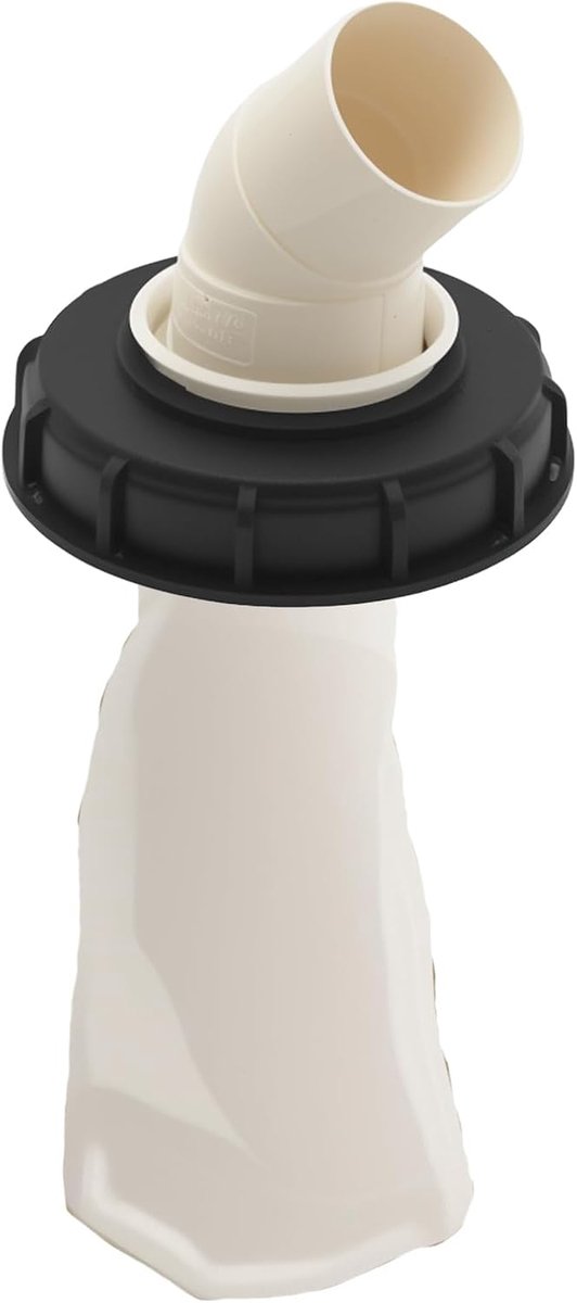 IBC-filterdeksel 45 graden - nylonfilter - compatibel met DN 75 en DN 150 - optimale waterkwaliteit - ShopVlot