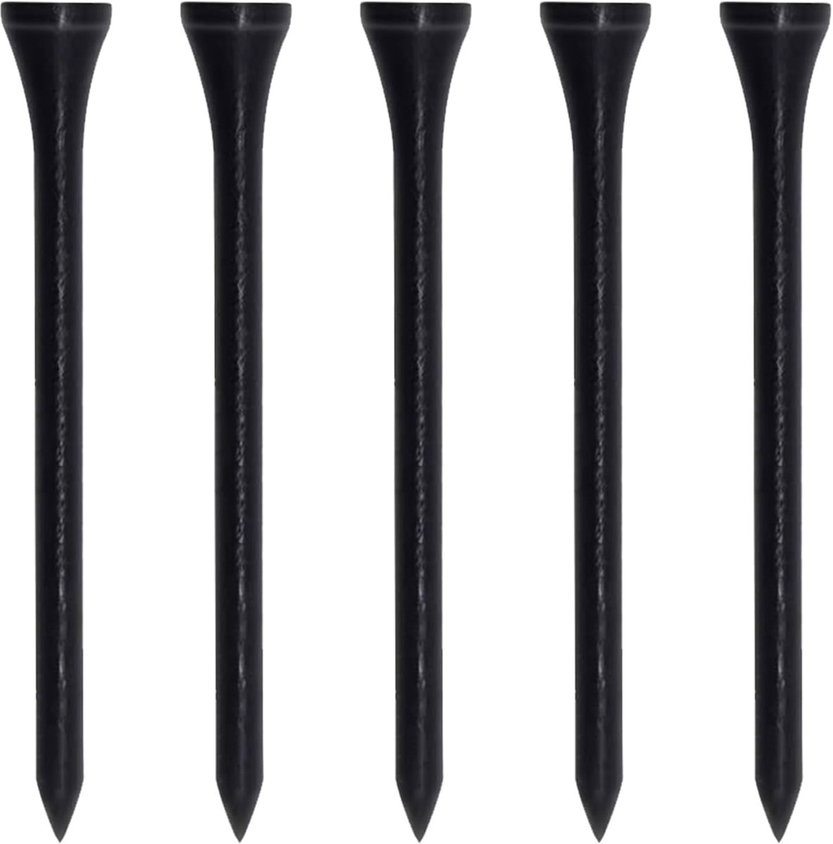 Houten Golf Tees 3-1/4" - Biologisch afbreekbaar - Natuurlijke hardhoutconstructie - Voor een soepelere slag - ShopVlot