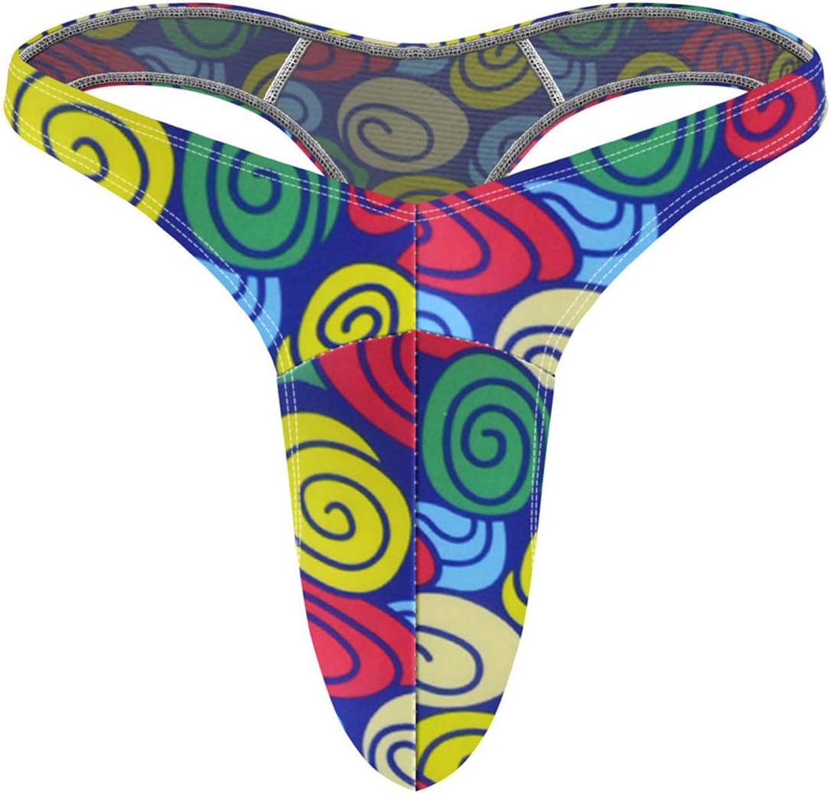 Mannen thong sexy - glanzend patenten leer - lage taille - ademend en comfortabel - ShopVlot