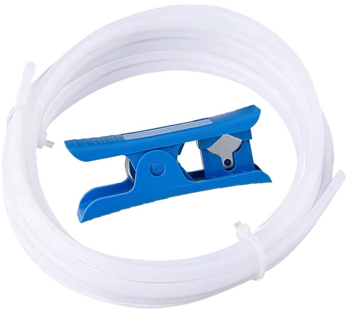 5 Meter 3D Printer PTFE Teflon Tube with Cutter, OD 4mm/ID 2mm, 3D Printer Teflon Bowden Tube, for 1.75mm Filament 3D - ShopVlot