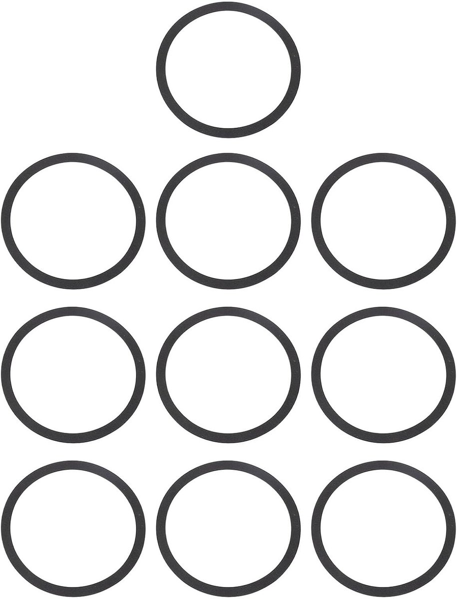 10-delige Speaker Sealing Gasket, 2mm Dikke EVA Anti-lek en Schokbestendige Geluidsisolatie Pads voor Auto's